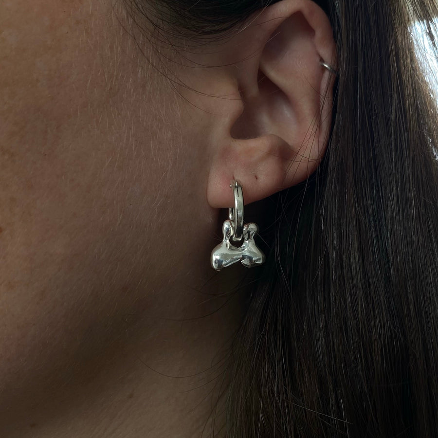 Organic Flower Earring