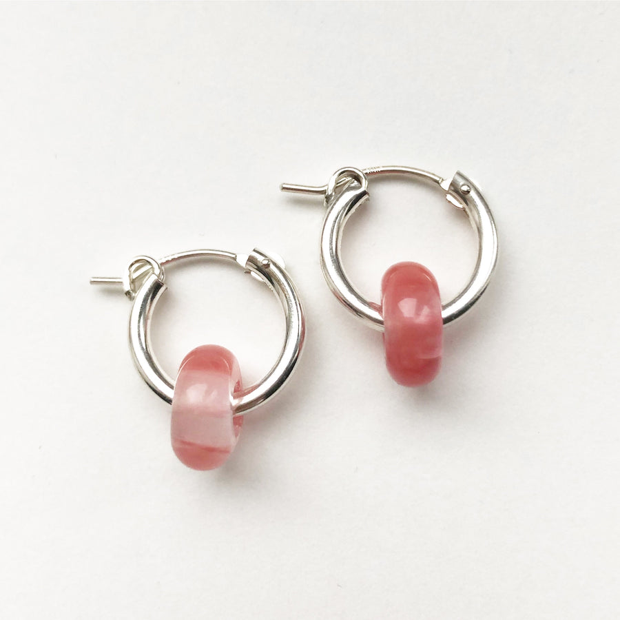 Fruit Loop Hoops Cherry Silber