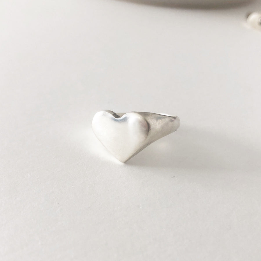 Heart Signet Ring