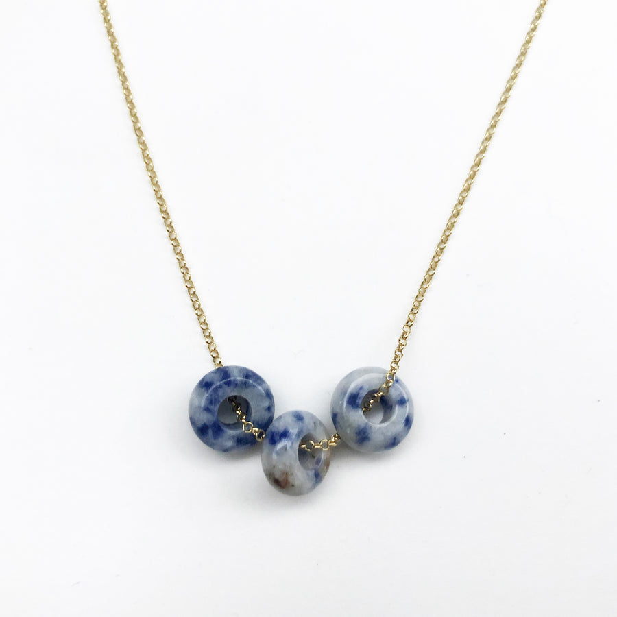 Fruit Loop Blueberry Necklace