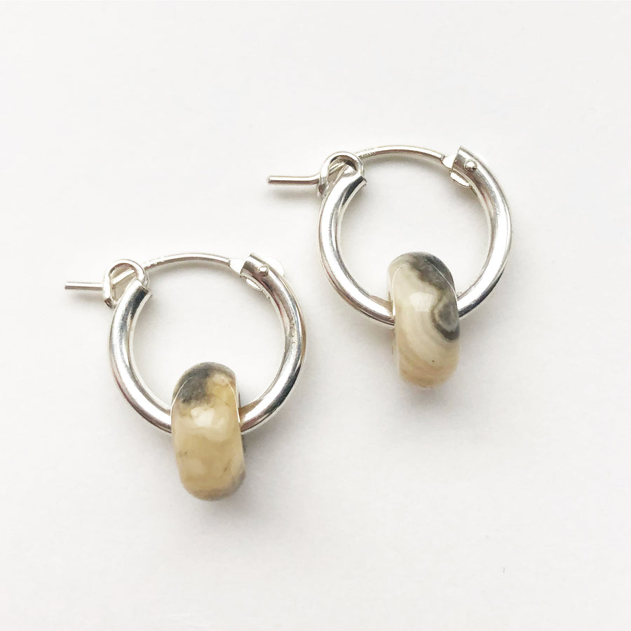 Fruit Loop Hoops Pineapple Silber