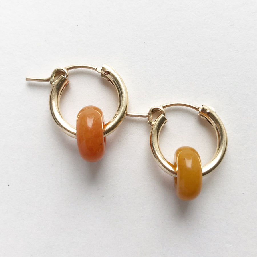 Fruit Loop Hoops Orange