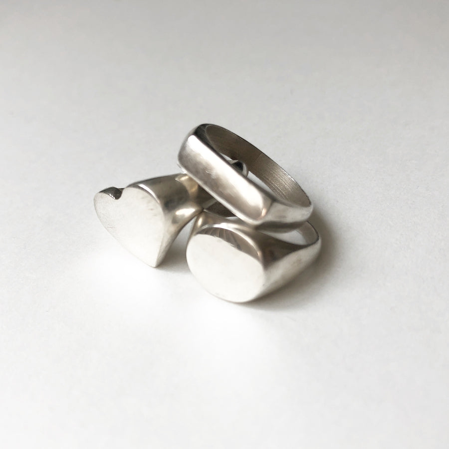 Heart Signet Ring